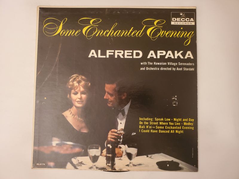 Alfred Apaka Some Enchanted Evening vinyl record
